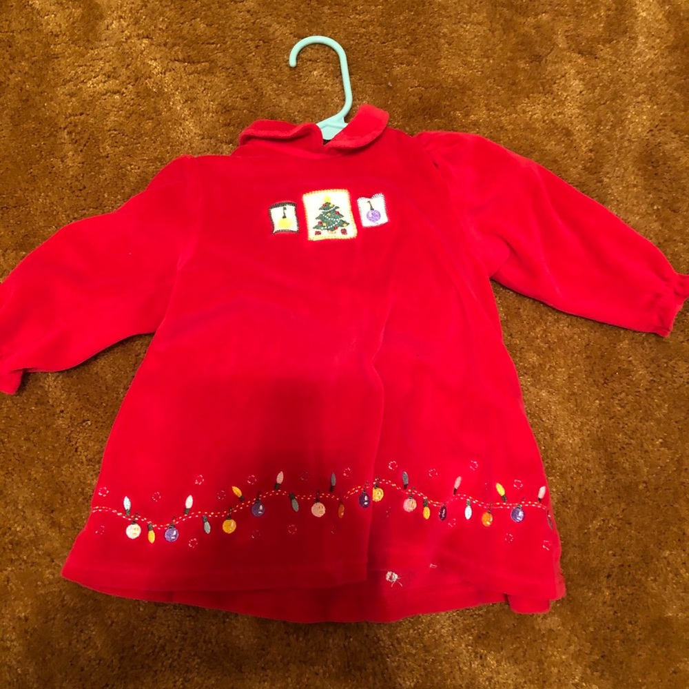 Fleece Christmas Dress